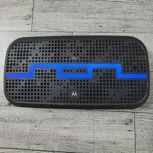 Motorola Black and Blue Portable Bluetooth  Speaker